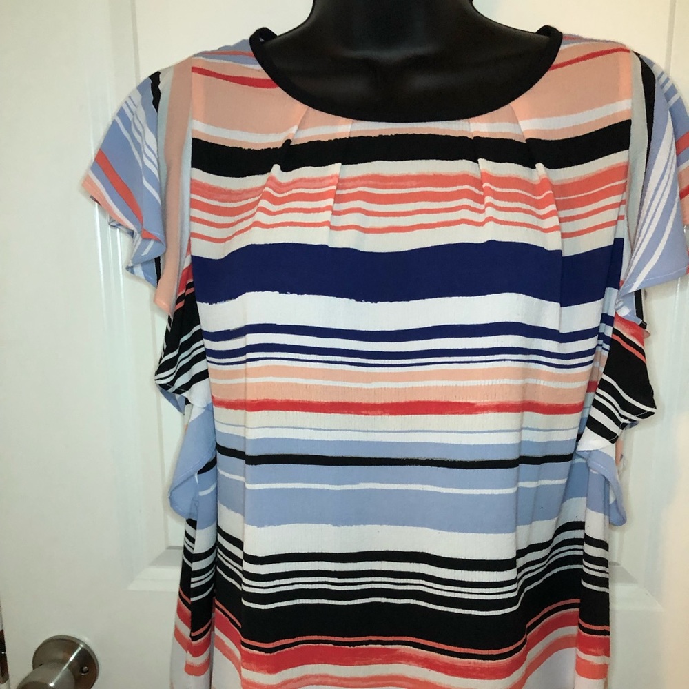 Elle colorful blouse